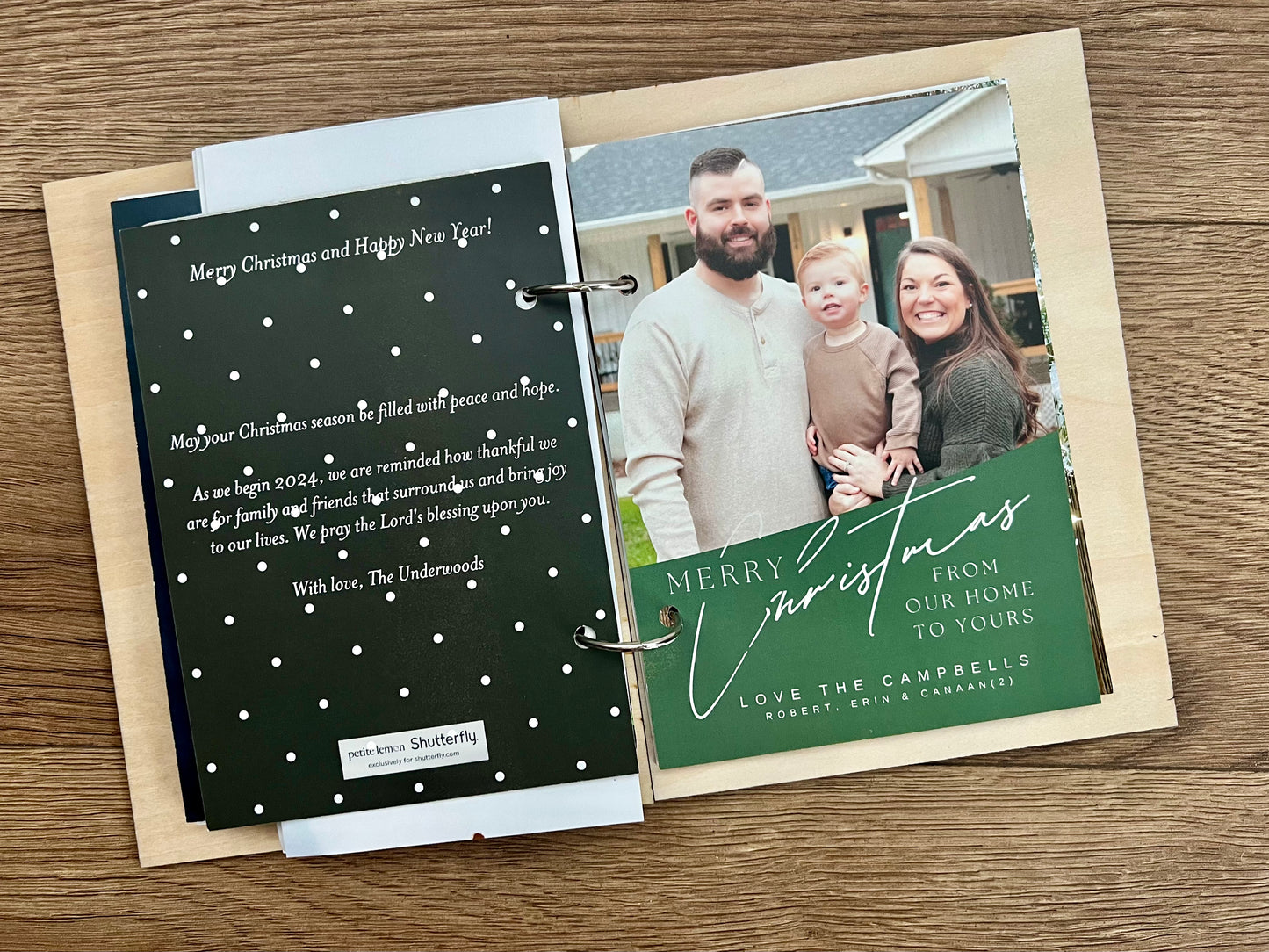 Christmas Card Keepsake