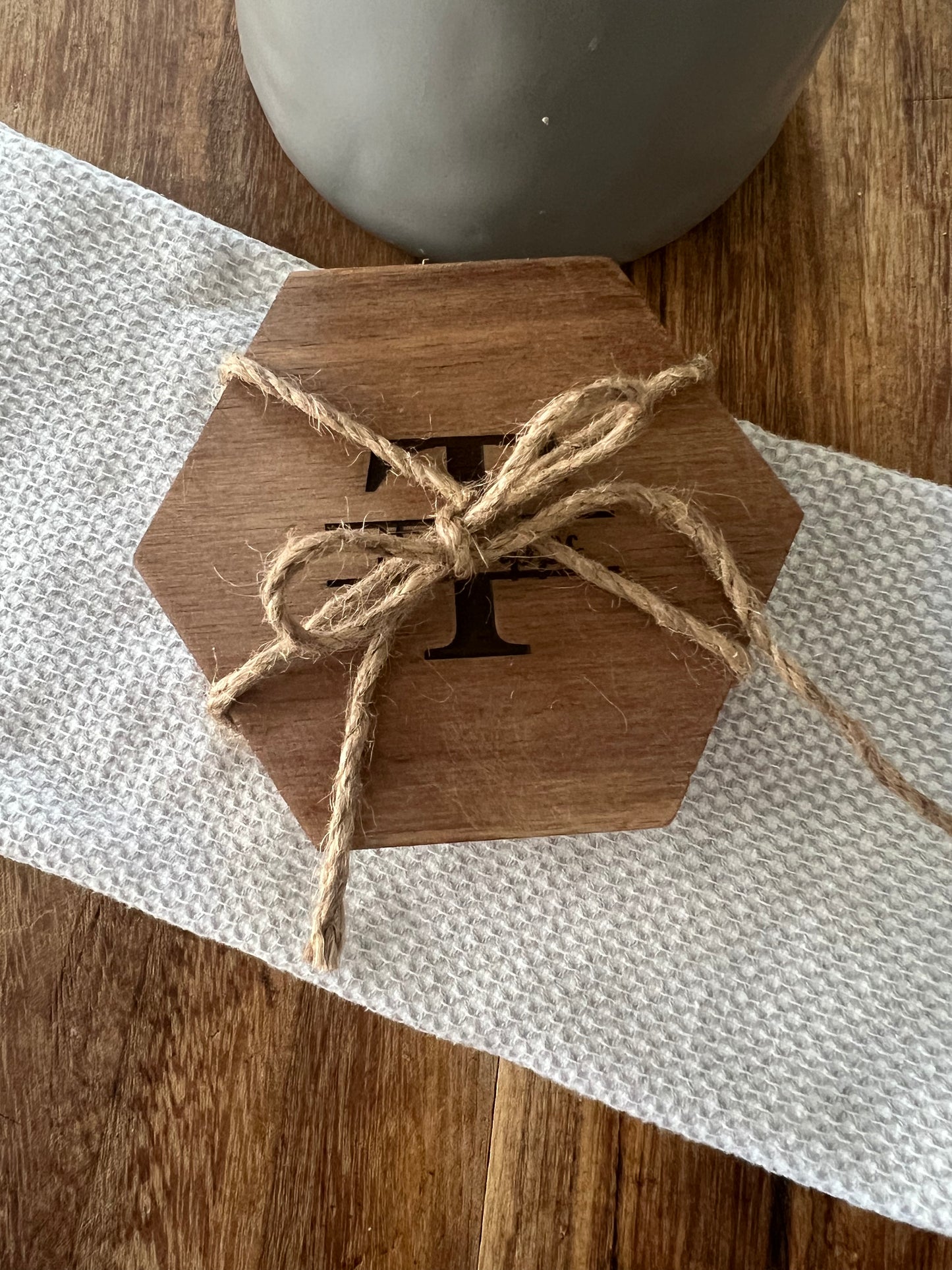 Personalized Last Name Coasters - Set of 4