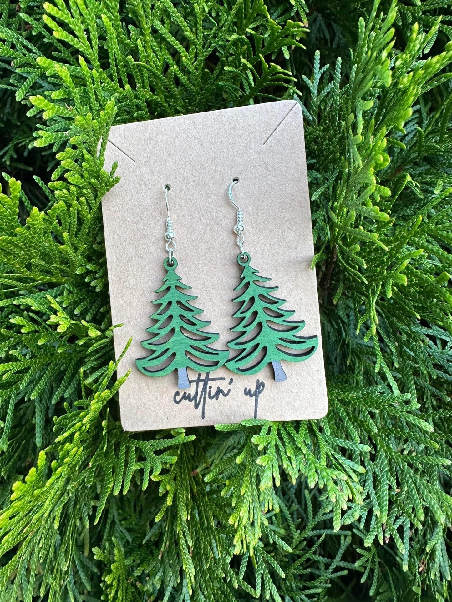 Christmas Tree Earrings