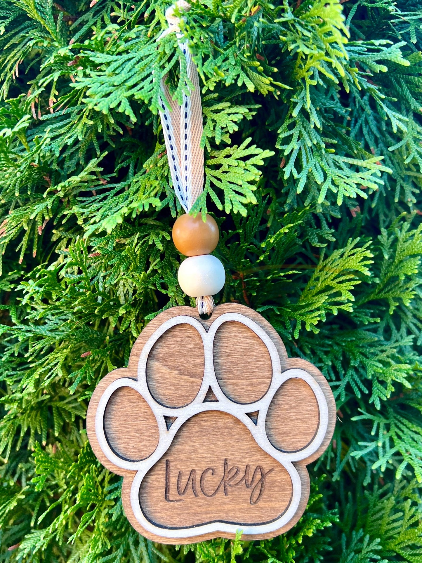 It's a Ruff Life - Personalized Puppy Ornament