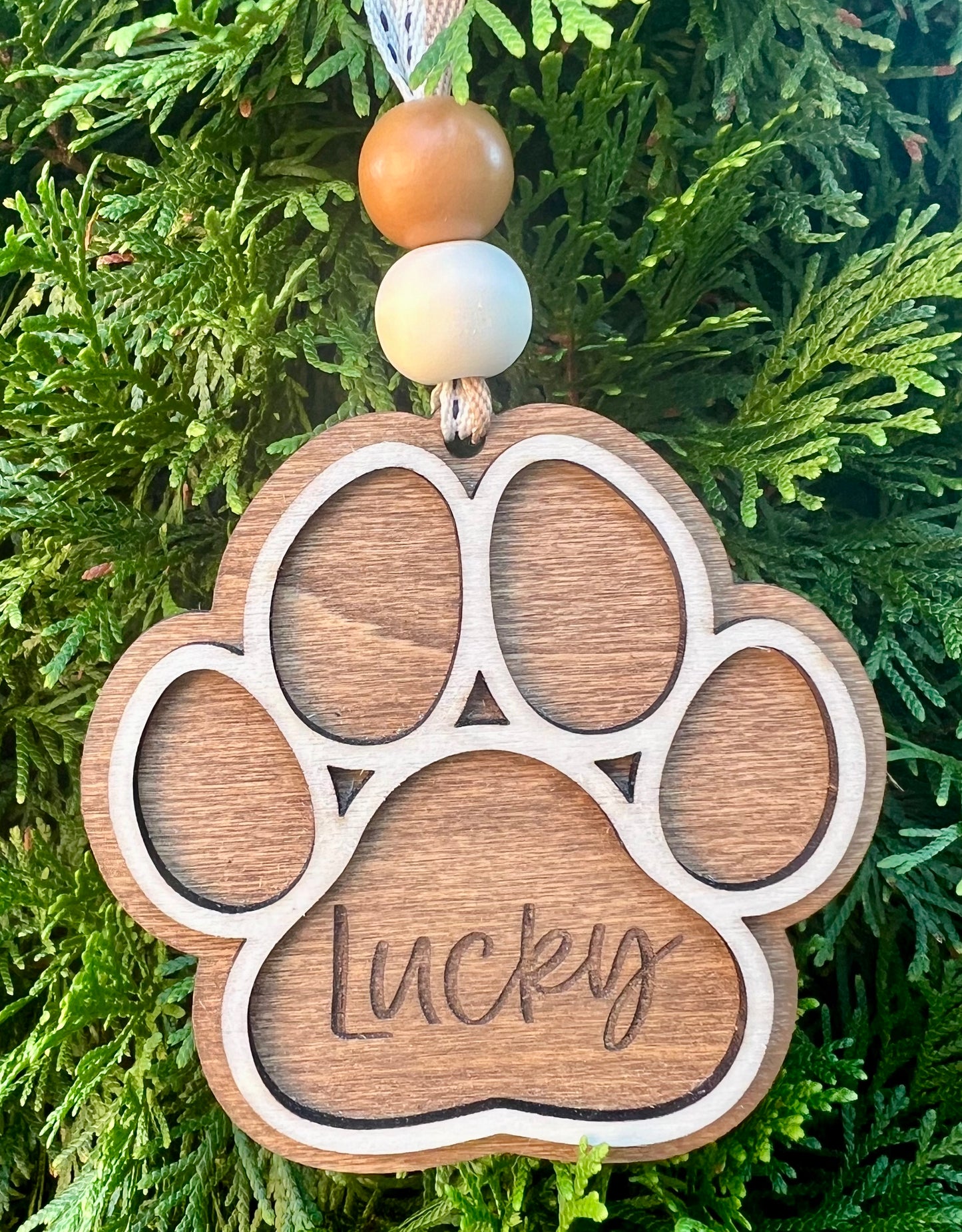 It's a Ruff Life - Personalized Puppy Ornament