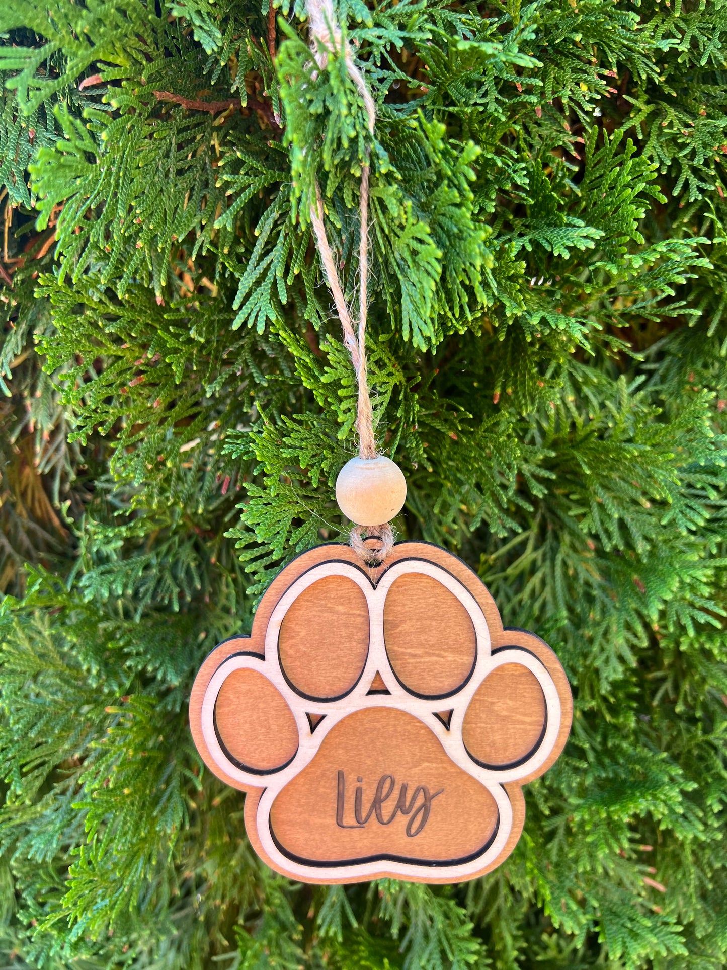 It's a Ruff Life - Personalized Puppy Ornament