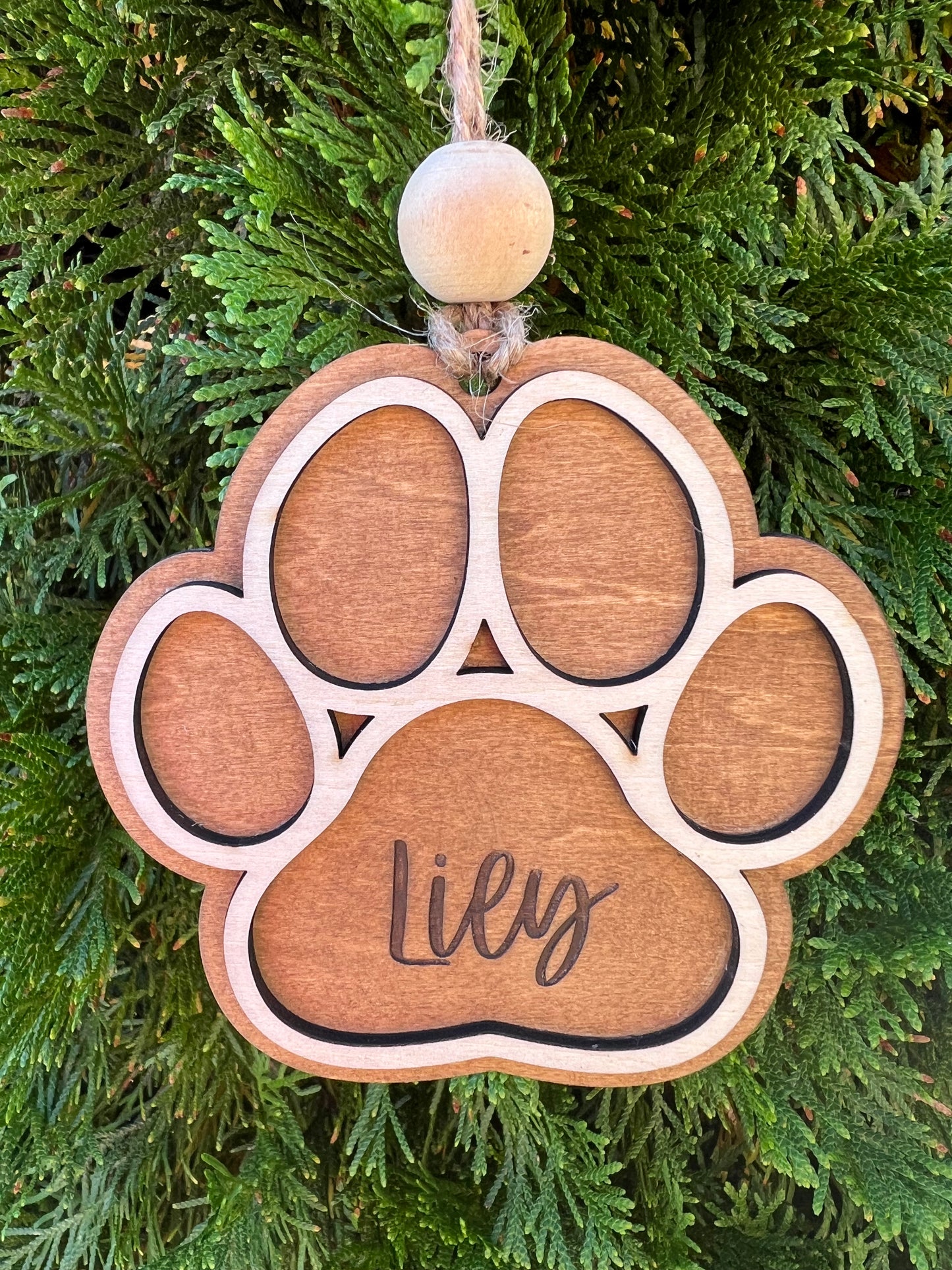 It's a Ruff Life - Personalized Puppy Ornament