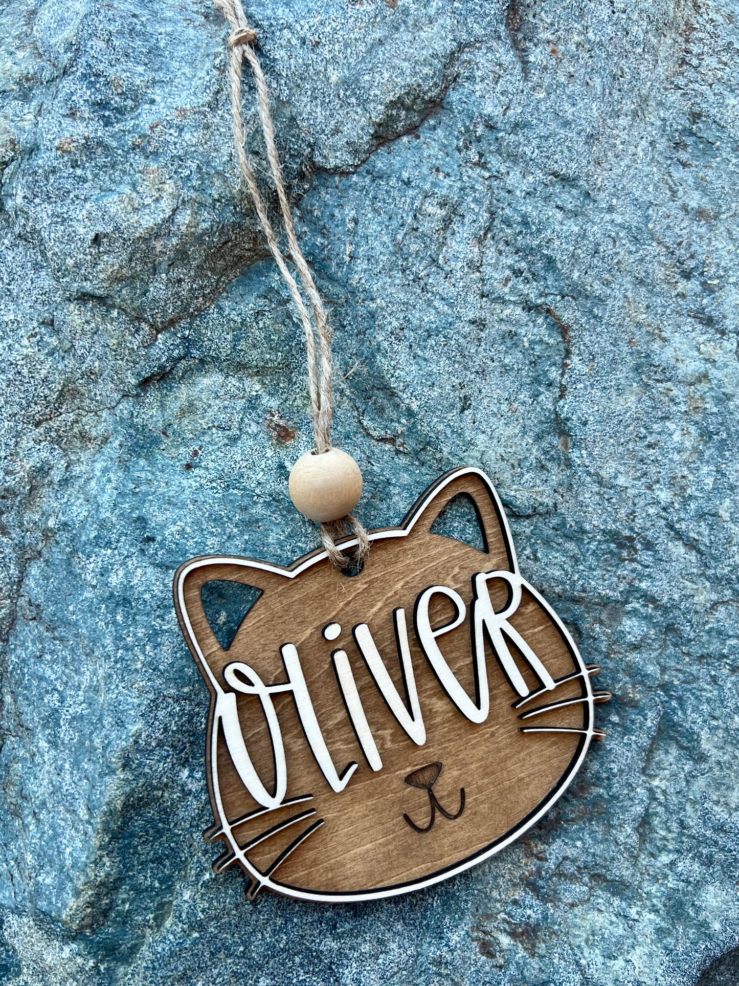 Personalized Cat Ornament