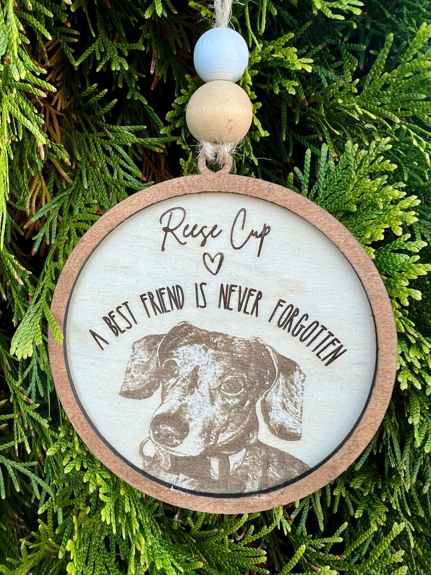 Personalized Pet Memorial Ornament