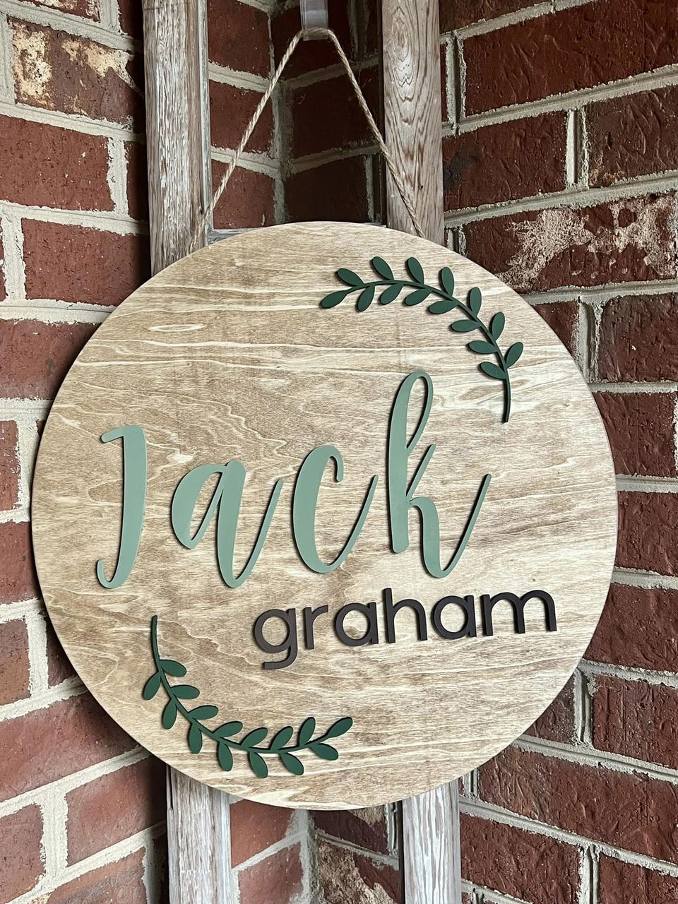 Personalized Nursery Name Sign