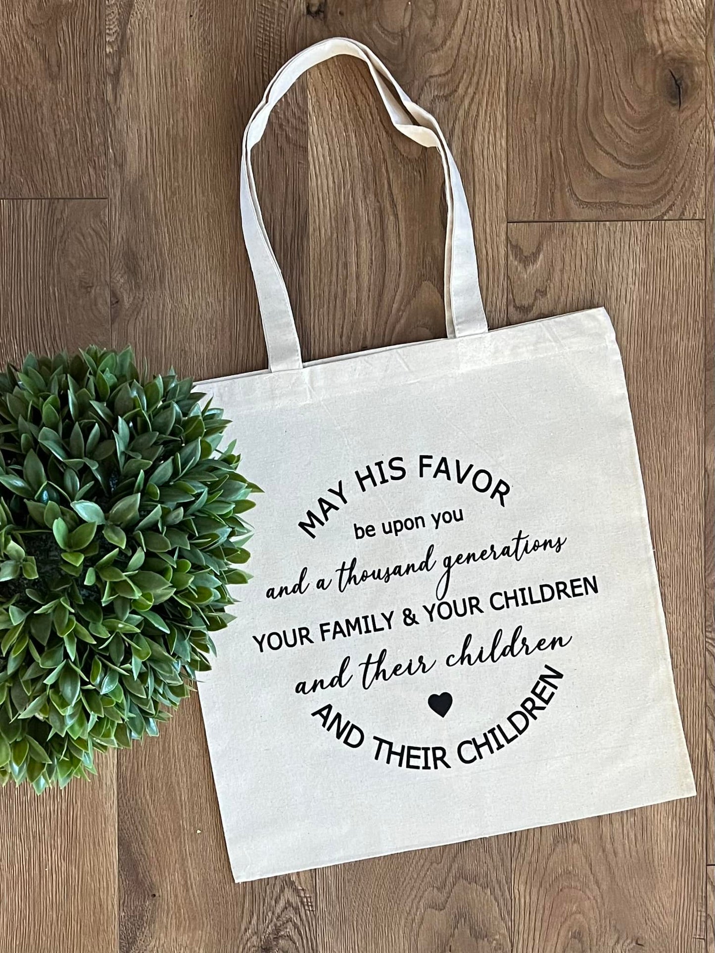 Blessing Canvas Tote