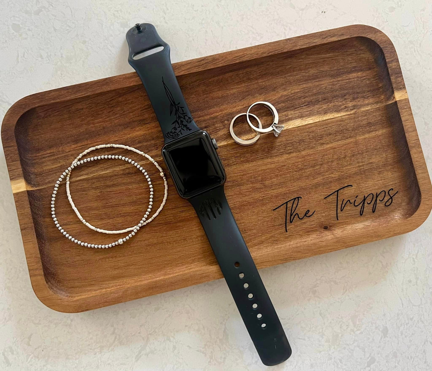 Personalized Wood Tray