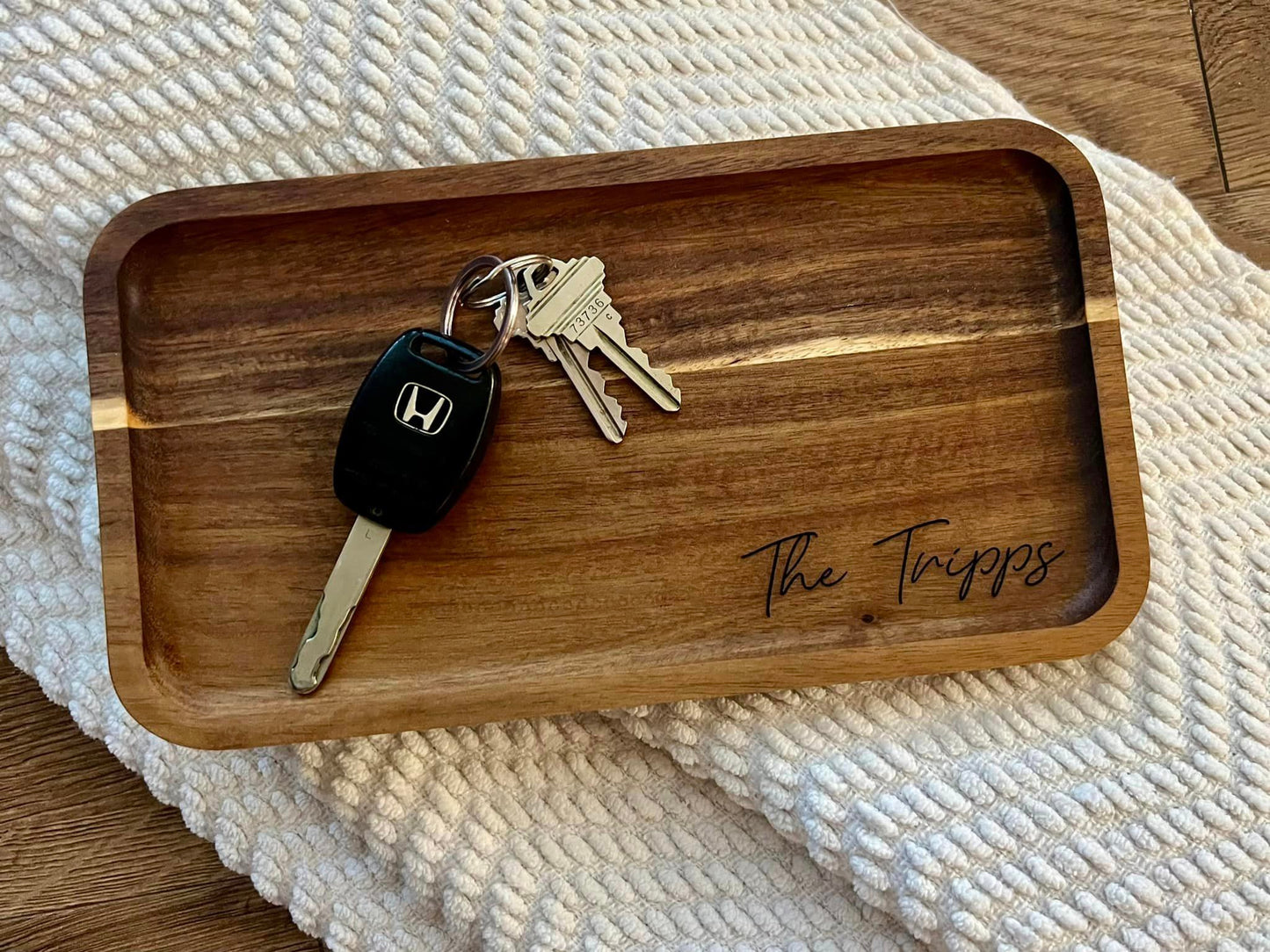 Personalized Wood Tray