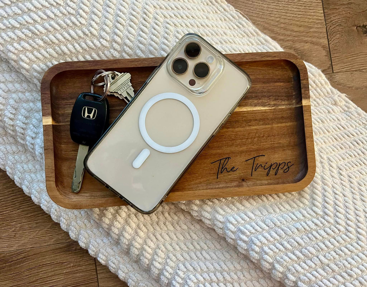 Personalized Wood Tray