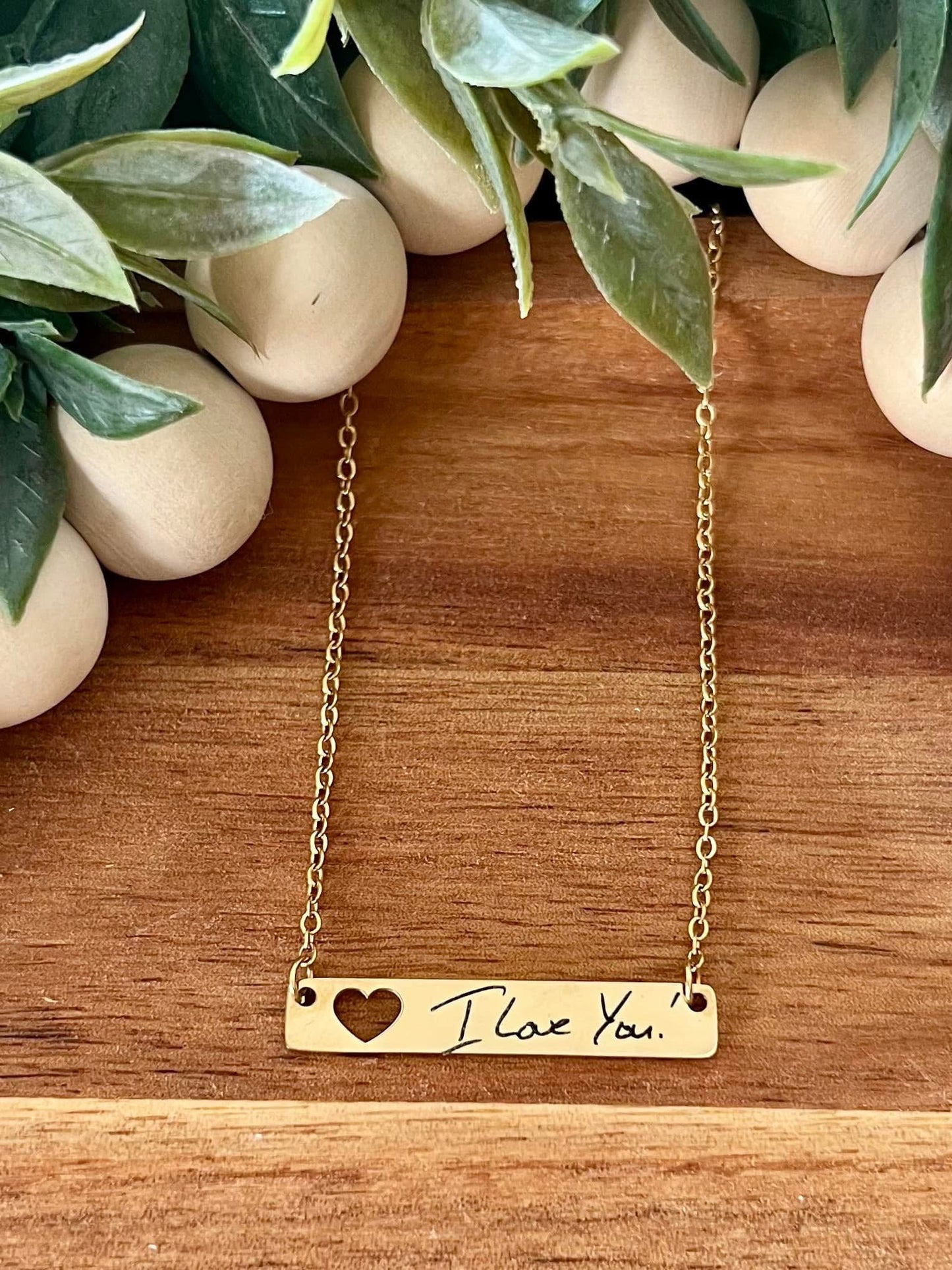 Handwritten Necklace